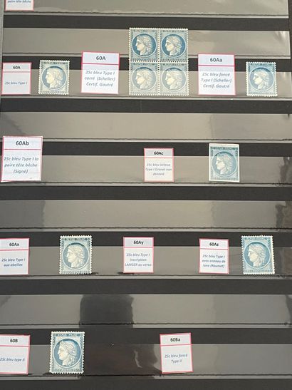 France Classique : Ensemble de timbres de...