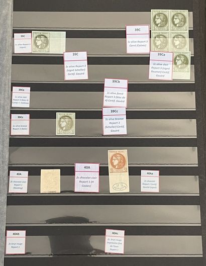 France Classique : Ensemble de timbres de...