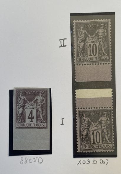 Sage : Collection de timbres de France de...