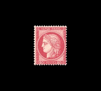 80c. Carmin vif. Signé BRUN. TB. Cote : 1...