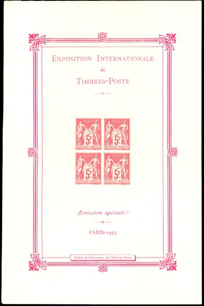 Paris 1925 - Exposition Internationale de...