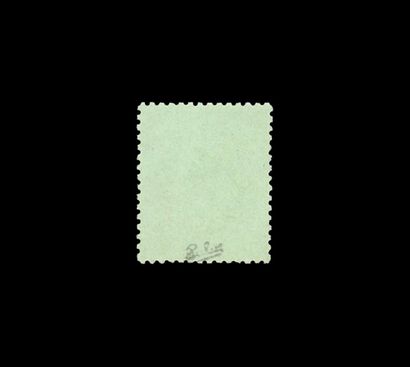 5c. Vert vif s/azuré. Signé. SUP. Cote :...