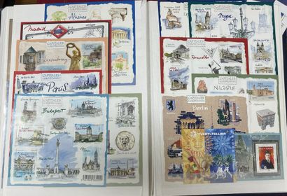 Faciale + Monde : Timbres de France Moderne...