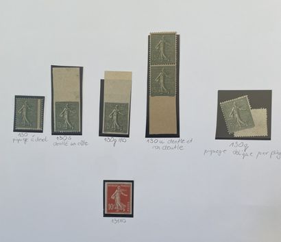 France – Semi-Moderne : Collection de timbres...