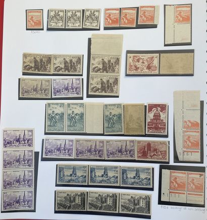 France – Semi-Moderne : Collection de timbres...
