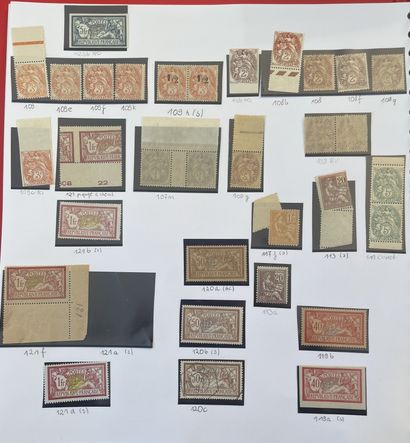 France – Semi-Moderne : Collection de timbres...