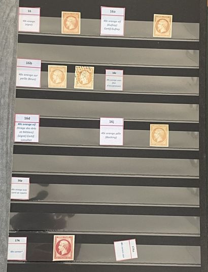 France Classique : Ensemble de timbres de...