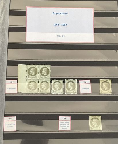 France Classique : Ensemble de timbres de...