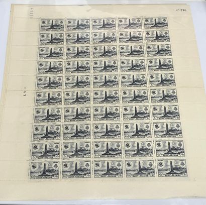 France SM : Lot de timbres en feuilles en...