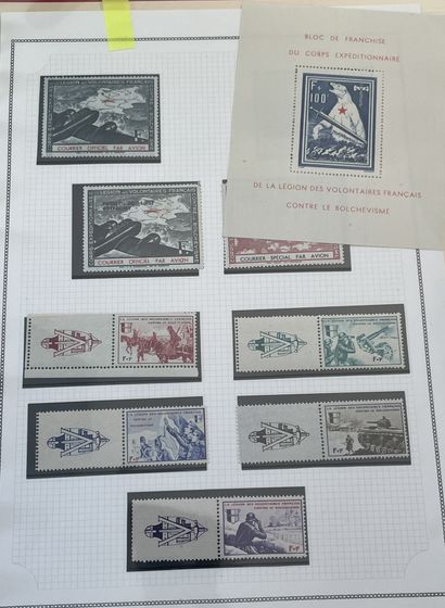 Fin de catalogue : Album comprenant la Poste...