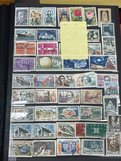 Faciale + Monde : Timbres de France Moderne...