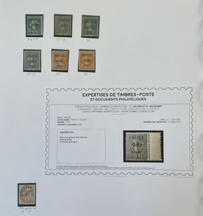 Fin de catalogue : Album comprenant la Poste...