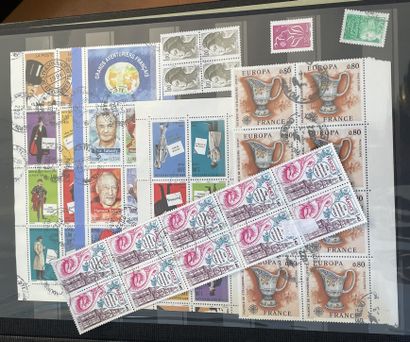France : Timbres du France neufs et oblitéré...