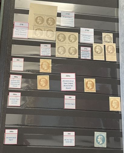 France Classique : Ensemble de timbres de...
