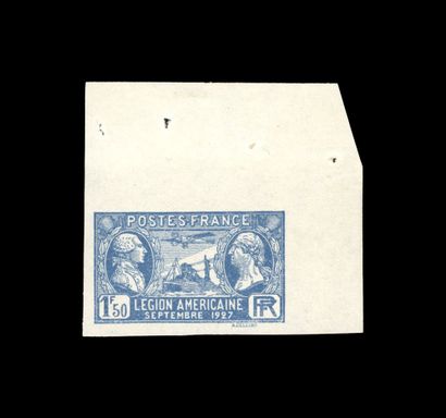 1Fr.50 Bleu. Légion américaine. ND avec coin...