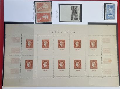 France – Semi-Moderne : Collection de timbres...