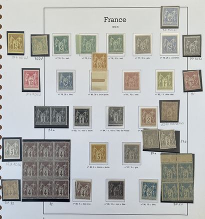 Sage : Collection de timbres de France de...