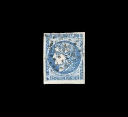20c. Outremer. Type III. Report 1. Obl. GC...