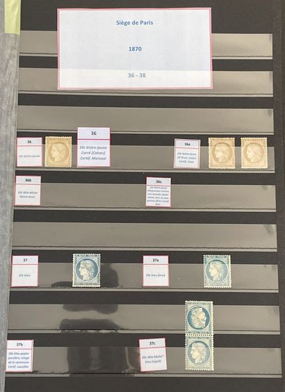 France Classique : Ensemble de timbres de...