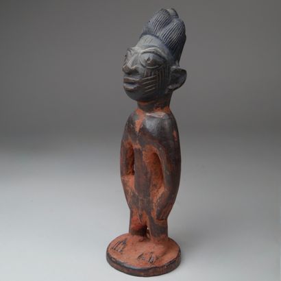 Ibedji Yoruba statuette, Nigeria
Wood, pigments
Height:...