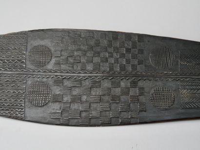 Ancienne pagaie Itsekiri : Jekri, Nigéria...