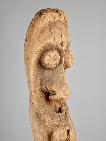 Sommet d'un poteau de grade, Iles du Vanuatu
Début...