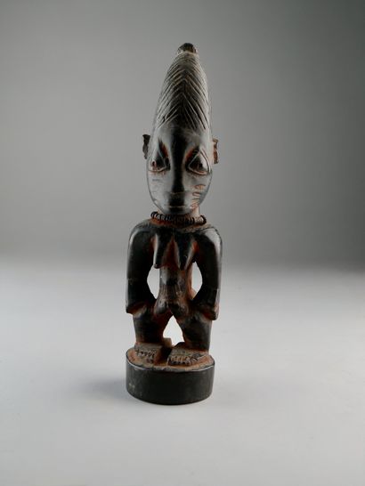 Statuette Ibedji Yoruba, Nigéria
Bois, pigments,...