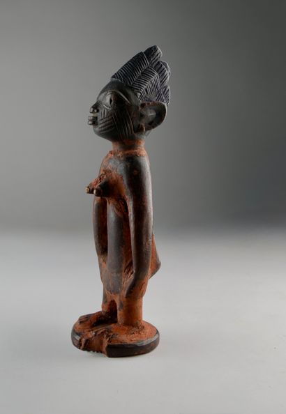 Statuette Ibedji Yoruba, Nigéria
Bois, pigments...