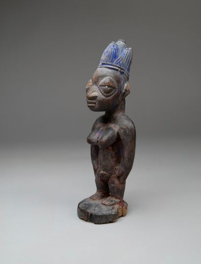 Ibedji Yoruba statuette, Nigeria
Wood, pigments,...