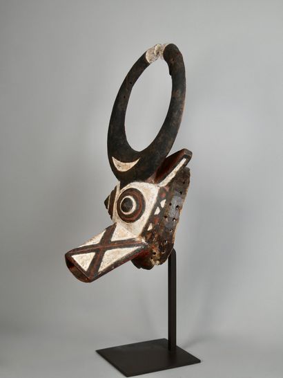 Masque buffle Bwa, Burkina Faso
Bois, pigments
H...