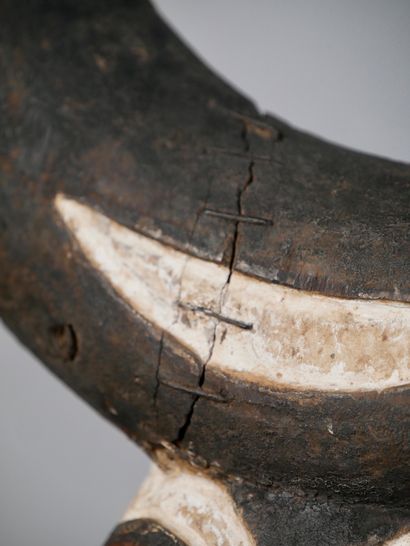 Masque buffle Bwa, Burkina Faso
Bois, pigments
H...