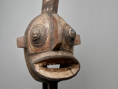 Masque à crète Winiama, Région de Ouri, Burkina-Faso
Bois,...