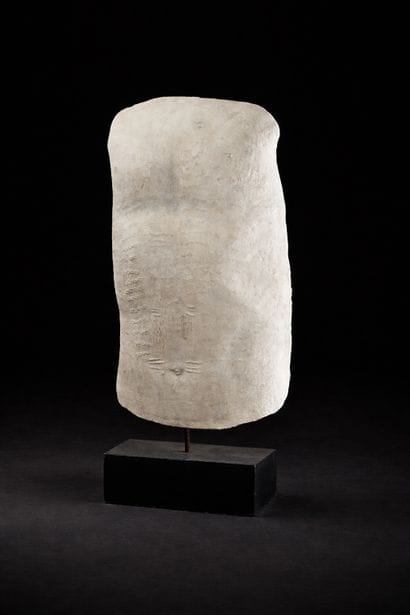 Moulage en plâtre d’un torse scarifié
Kuba,...