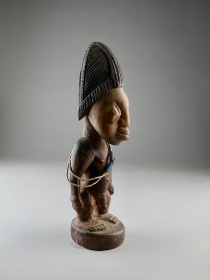 Statuette Ibedji Yoruba, Nigéria
Bois, pigments,...