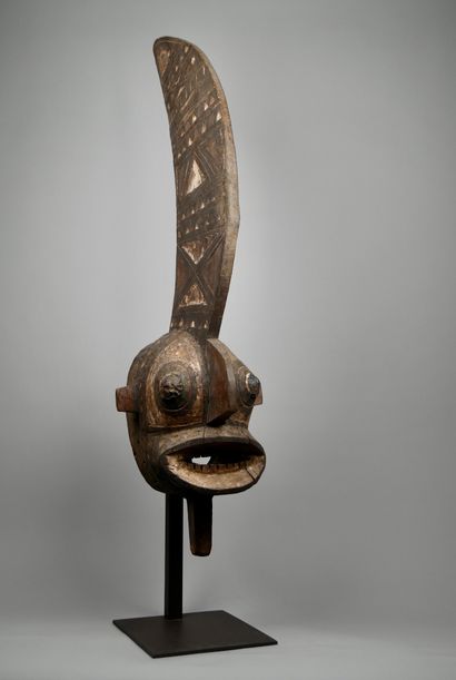 Masque à crète Winiama, Région de Ouri, Burkina-Faso
Bois,...