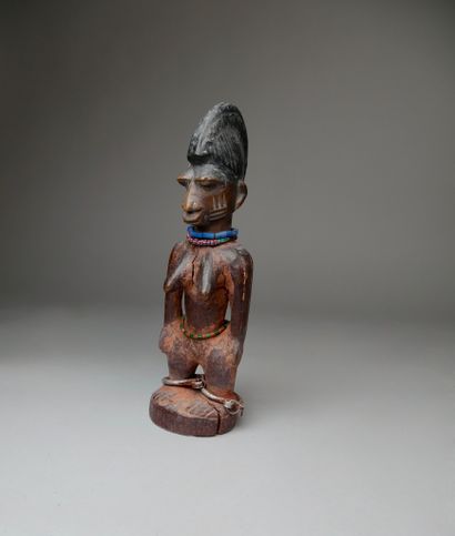 Ibedji Yoruba statuette, Nigeria
Wood, pigments,...