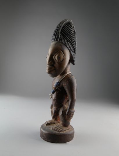 Statuette Ibedji Yoruba, Nigéria
Bois, pigments,...