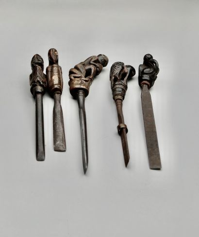 Set of 5 betel knives
Indonesia
Heights:...