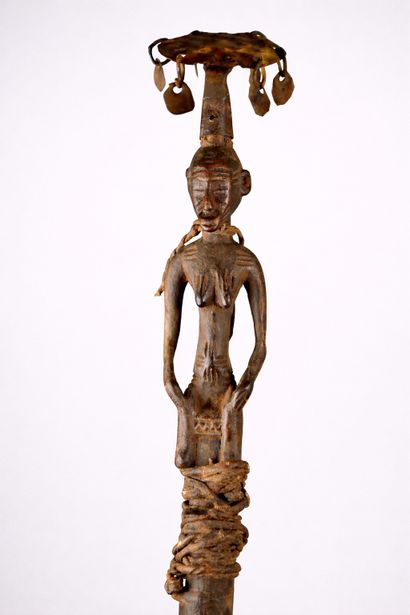 Harpe luth Sénoufo, Côte d’Ivoire
Bois, peau,...