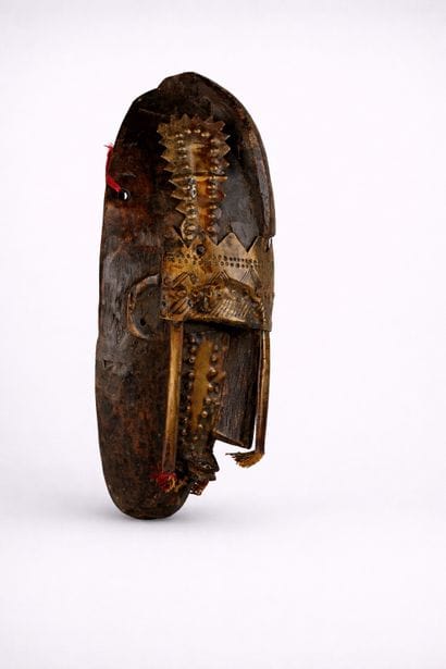 Masque Marka, Mali
Bois, cuivre, tissu
H:...