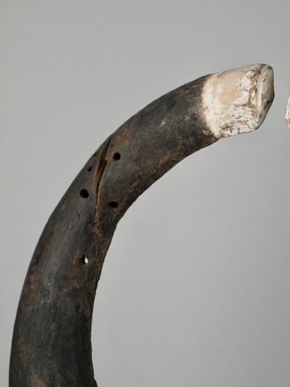 Masque buffle Bwa, Burkina Faso
Bois, pigments
H...