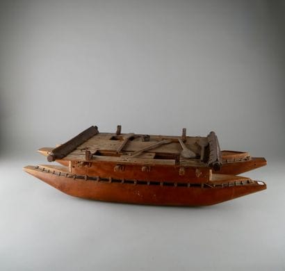 Maquette de pirogue Kanak
Nouvelle-Calédonie
L...