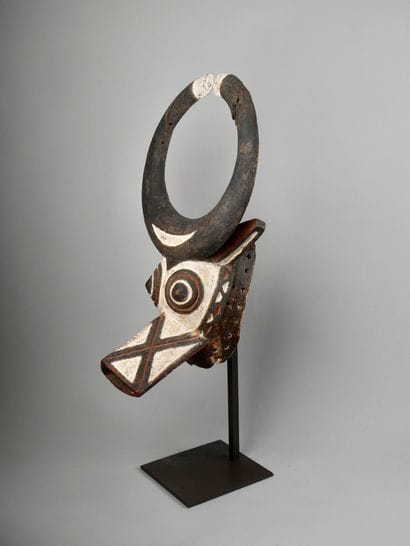 Masque buffle Bwa, Burkina Faso
Bois, pigments
H...