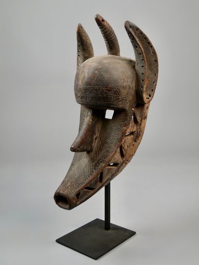Masque suruku Bamana, Mali
Bois
H.38 cm

Provenance...