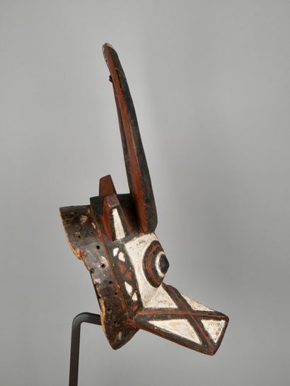 Masque buffle Bwa, Burkina Faso
Bois, pigments
H...