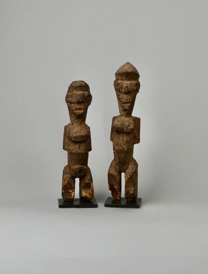 Couple Dagari, Burkina Faso
Bois
H : 21,5...