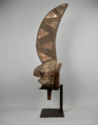 Masque à crète Winiama, Région de Ouri, Burkina-Faso
Bois,...