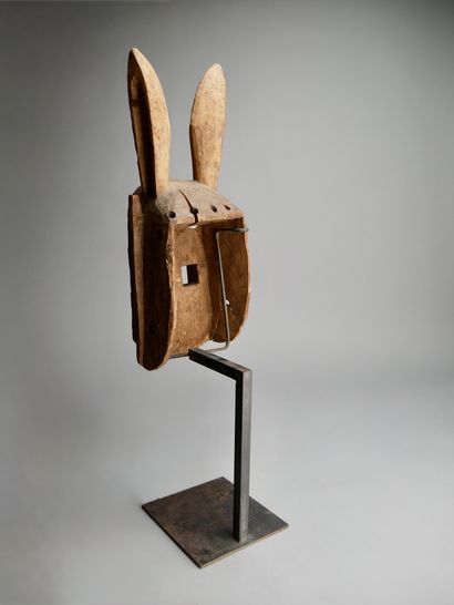Masque dyommo Dogon, Mali; Bois, pigments
H...