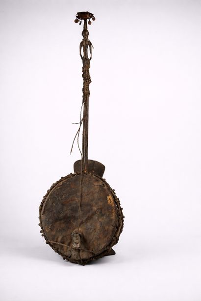 Harpe luth Sénoufo, Côte d’Ivoire
Bois, peau,...