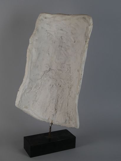 Moulage en plâtre d’un torse scarifié
Kuba,...